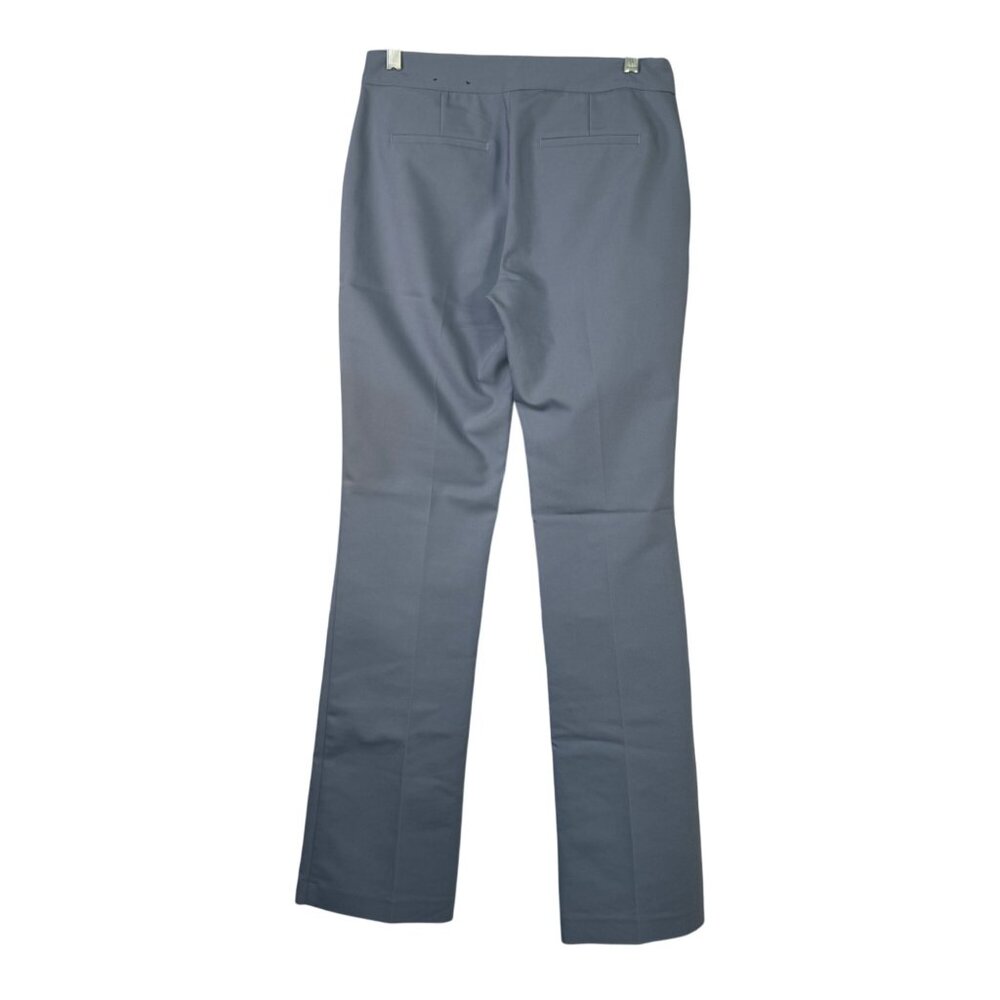 Express Womens Columnist Barely Boot Mid Rise Pants Size 2 Blue Polyester Blend - Picture 3 of 7
